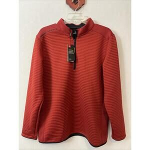 Under Armour Storm Golf Mens 2xl Red Pullover Ribbed Loose Sweater NWT! A4102